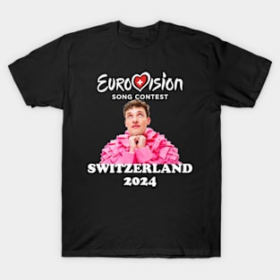 Nemo The Code Switzerland Eurovision Winner design T-Shirt